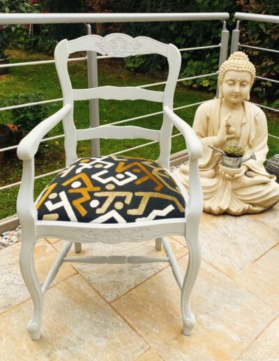 mage tapisserie - Réfection galette de fauteuil